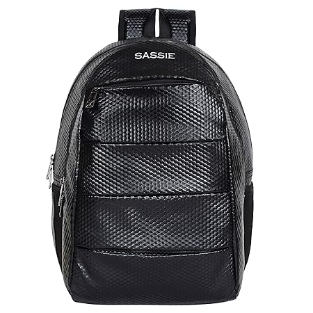 Sassie 28 litres Black Laptop Backpack (SSN-9004)