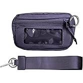 The Iris' Wallet 2nd Gen, The Iris Pouch Wristlet, Wristlet Wallets for Women, Upgrade Iris Wallets For Women, Zippered Card Case With Id Window/Hand Strap, Iris Wallet 2.0, Wristlet Wallet (Purple)
