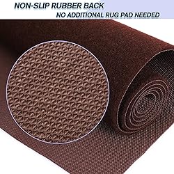 Custom Size Backed Non-Slip Area Rugs Runner, Easy