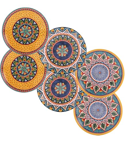 Amazon.com | Johann Haviland Blue Garland Pattern Set of Four