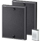 2 Pack HAP602 Replacement Filter Compatible with ECOSELF HAP602 / HAP602WF Air Purifier, Air Purifiers Replacement Filter for Home Large Room, # RF-HAP602-2P