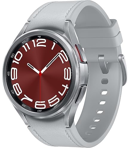Galaxy Watch6 Classic シルバー Amazon.com: SAMSUNG Galaxy Watch 6 Classic 47mm Stainless