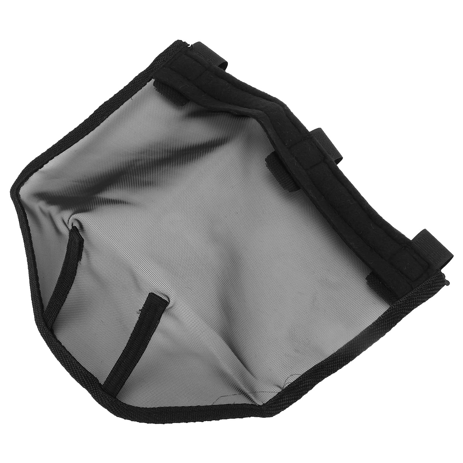 Pssopp Horse Fly Mask with Ears, Breathable Mesh Nose Cover for UV Protection, Dust & Insect Filter, Comfortable Face Protection for Riding & Competition, Large