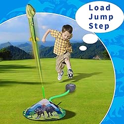 Gizzjoy Dinosaur Toy Rocket Launcher for Kids