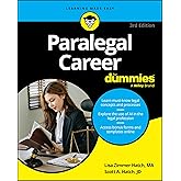 Paralegal Career For Dummies (For Dummies (Career/Education))