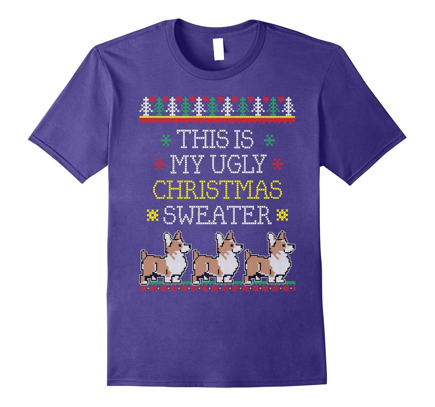 This is my Ugly Christmas Sweater Corgi 2018 New Year Shirt-ANZ