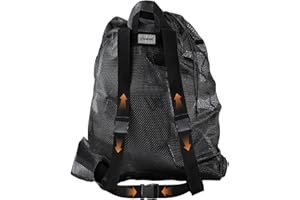 CSOKRE Mesh Decoy Bag, [3th Gen Extra Large 47in x 31in] Duck Decoy Bags [Adjustable Shoulder Straps and Waist Belt ] for Turkey Waterfowl Pigeon Goose, for Hunting Gear Backpack Supplies Accessories