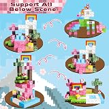 Annexfun Magnetic Blocks 100PCS Unicorn STEM Building Tiles Toys for Kids view 3