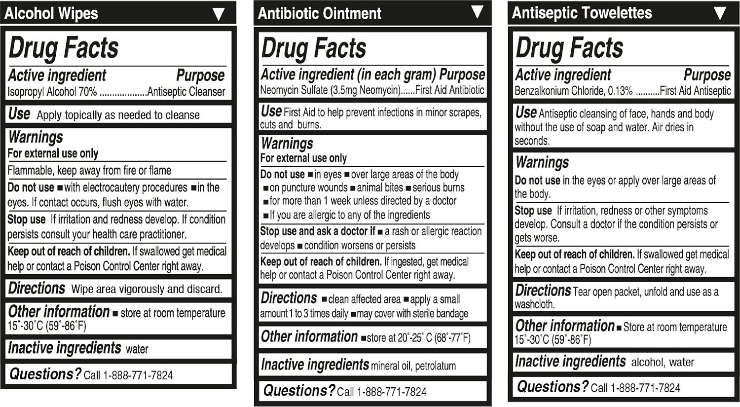 Be Smart Get Prepared 10HBC01082 100Piece First Aid Kit, Clean, Treat & Protect Most Injuries With The Kit that is great for Any Home, Office, Vehicle, Camping & Sports. 0.71 Lb: Health & Personal Care