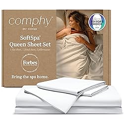 Coop Home Goods Comphy SoftSpa Bed Sheet Set of 4