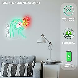 JOSEBRU Neon Light King of The Monster Dimmable LED
