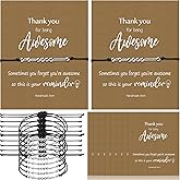 Equsion 30 Sets Inspirational Morse Code Bracelets for Women Men with Cards Bulk Gifts for Christmas Coworker Staff Employee
