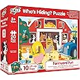Galt, Who's Hiding? Puzzle - Farmyard Fun, Jigsaw Puzzles for Kids, 20 Piece Puzzle, Ages 2 Years Plus