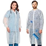 ABC Disposable Lab Coats for Adults X-Large, Pack
