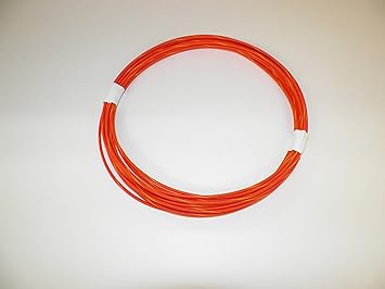 Amazon.com: 18 Ga Awg Orange/Yellow Striped Automotive/General Purpose