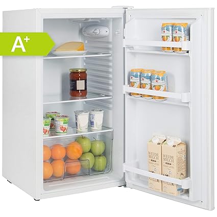 Ultratec Kühlschrank m. Glasfächern, Kühlschrank ohne Gefrierfach, 85 Liter, freistehend [Energieklasse A+], ca. 84 x 44 x 47