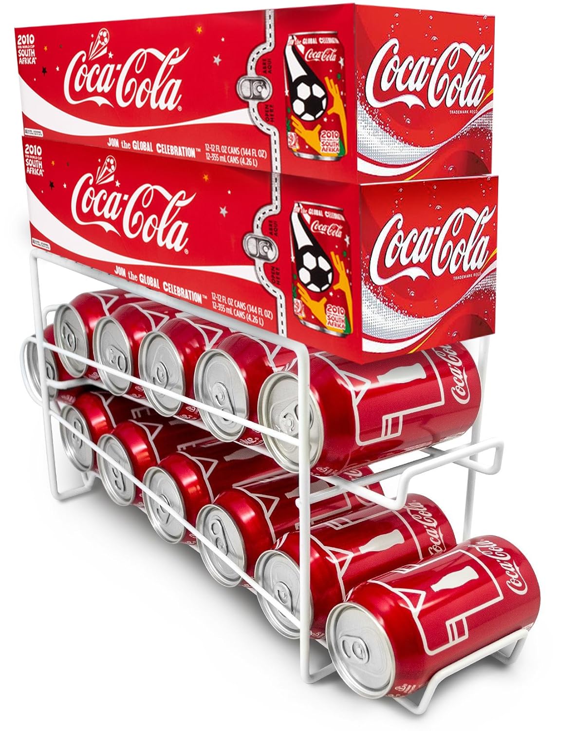 Sorbus Soda Can Rack Beverage Dispenser Dispenses 12 Standard Size 12oz