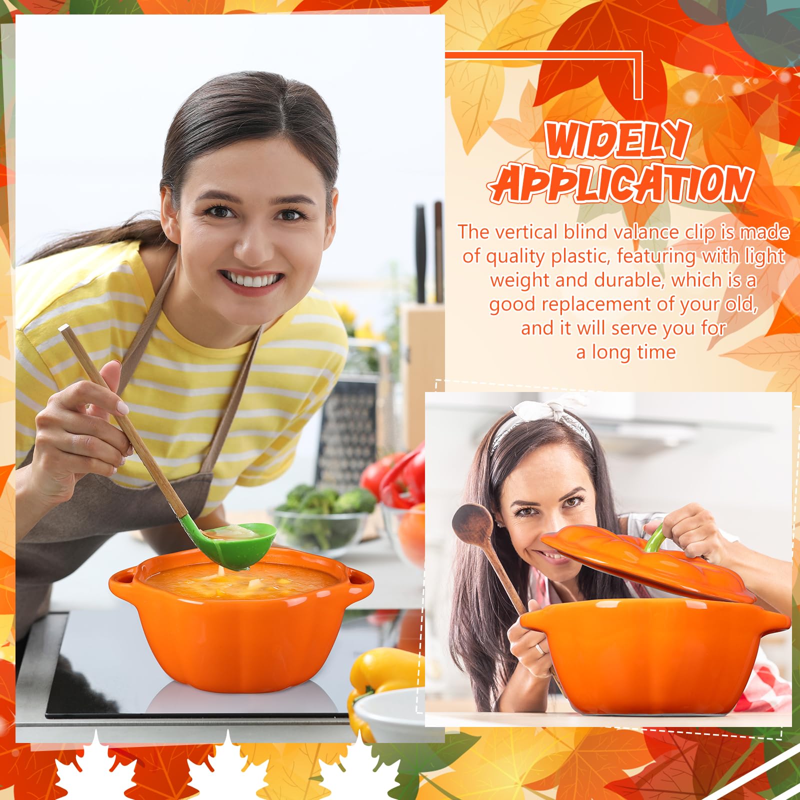 2 Pcs Pumpkin Bowls Ceramic Pumpkin Dish 13 oz Casserole Cookware Serving Pot Safe Oven Pot with Lid and Handle for Fall Halloween Thanksgiving Autumn Cooking Baking Dessert