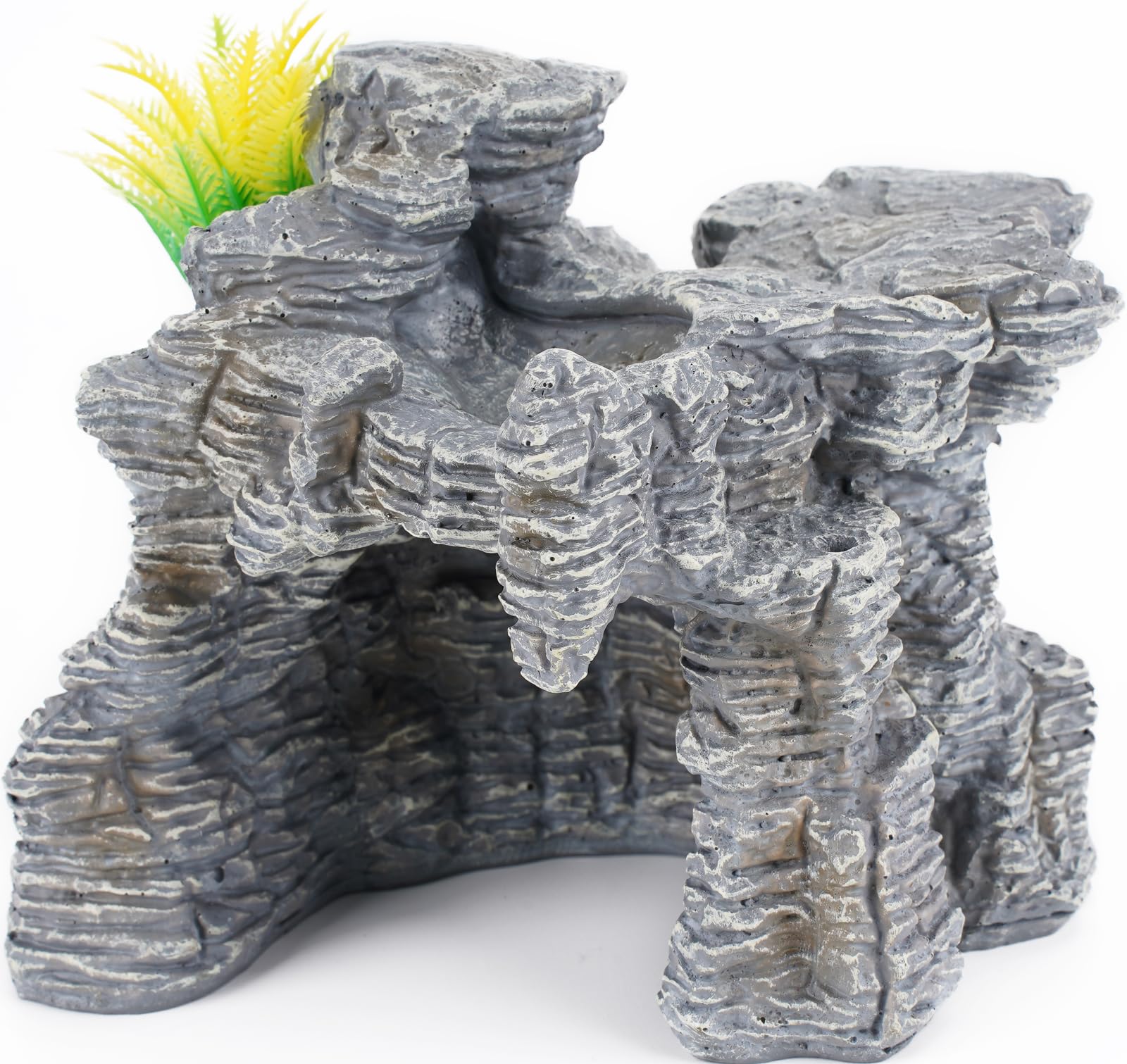 Reptile hideouts extra large corner cave habitat decor terrarium