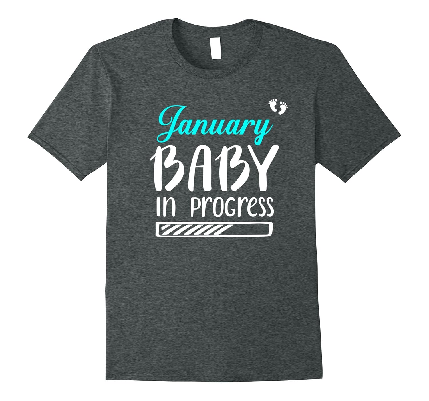 January baby in progress T-Shirts New Years-ANZ