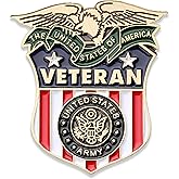 Coins For Anything, Inc Army Veteran Lapel Pin - US Army Veterans Hat Pin - USA Veteran Pins - Vet Owned Company! Officially Licensed Product
