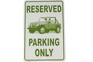 TAG CITY Hangtime Jeep Parking Only