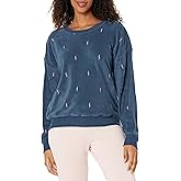 PJ Salvage Women's Loungewear Rainbolt Long Sleeve Top