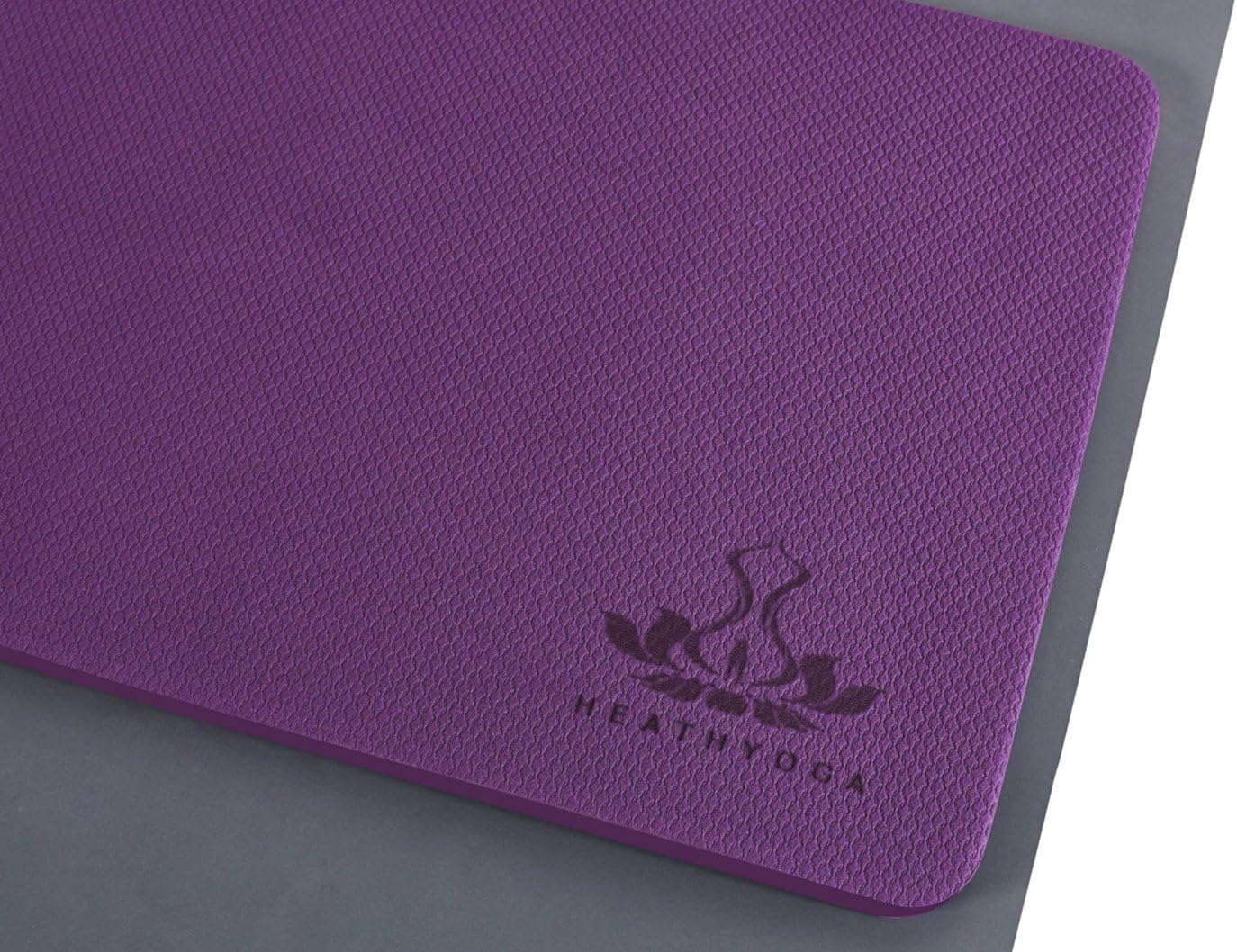 Heathyoga Yoga Knee Pad, Great for Knees and Elbows While Doing Yoga and Floor Exercises, Kneeling Pad for Gardening, Yard Work and Baby Bath. 26"x10"x½ : Sports & Outdoors