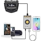 Yomikoo Car Audio AUX Input Adapter with 5V USB Charging Port for Honda | Fits Honda Accord 2003-2012, Civic 2006-2014, CRV 2004-2014, Odyssey 2005-2011, Pilot 2006-2014, Acura TSX 2004-2014, TL