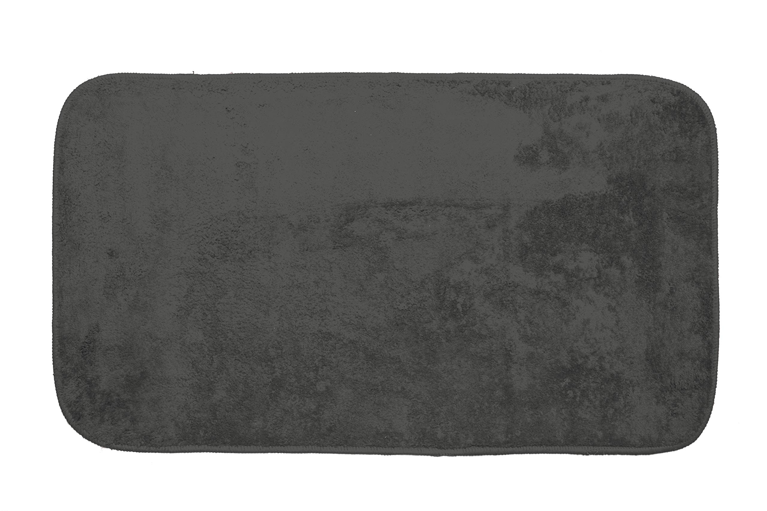 GEMITEX Merlin Rug, Polyester, Anthracite, 50 x 110 cm