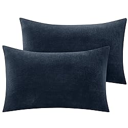 BEDELITE Flannel Pillowcases Standard Set of