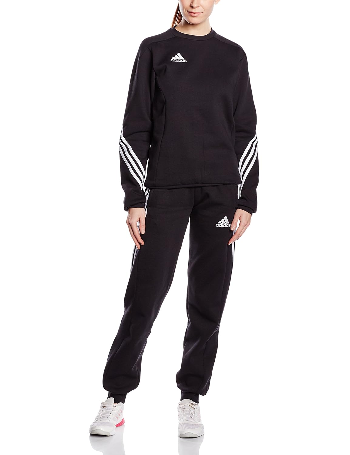 survetement adidas femme rose et gris