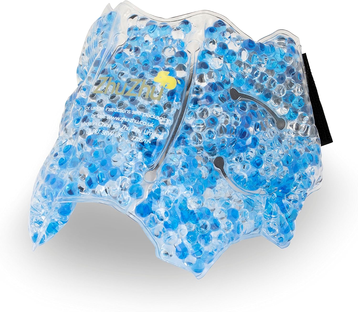 Zhu-Zhu Ankle Hot & Cold Pack Therapeutic Gel Beads - Joint Pain Relief Wrap - Sports Injury Heat Therapy Pad - Image 3