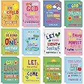 24Pcs Bible Verse Notepads,Mini Religious Pocket Notebooks Motivational Christian Small Inspirational Notepads Journals Gift Bulk Prizes for Kids Teacher School Home Travel Supplies (Bible Colorful)
