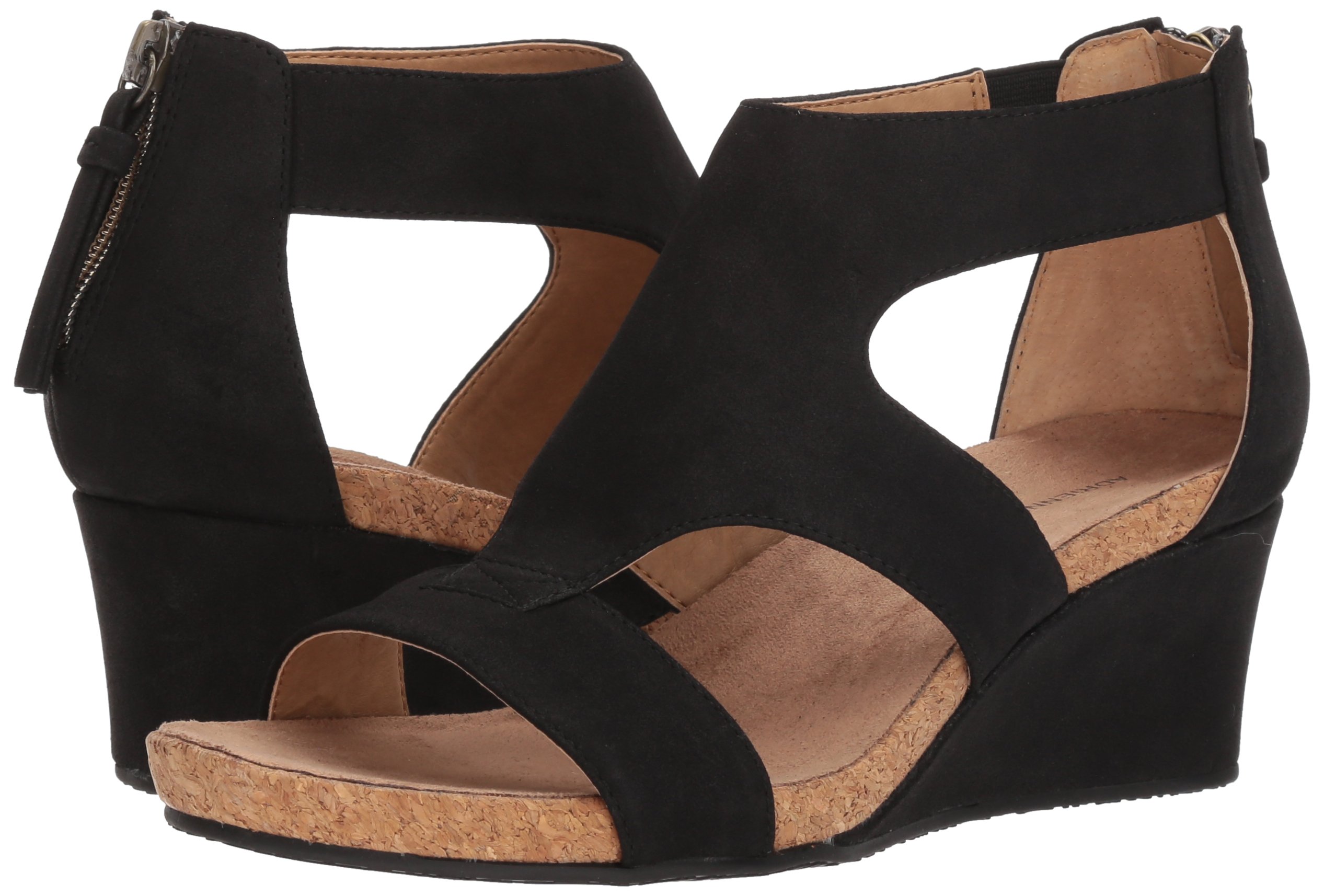 adrienne vittadini tricia wedge sandal