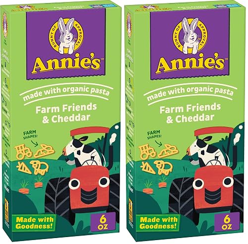 Annie's Farm Friends and Cheddar, Made with Real Cheese and Organic ...