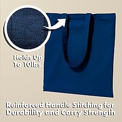 Carrywell |Not Made in China| 12 Pack Canvas Tote