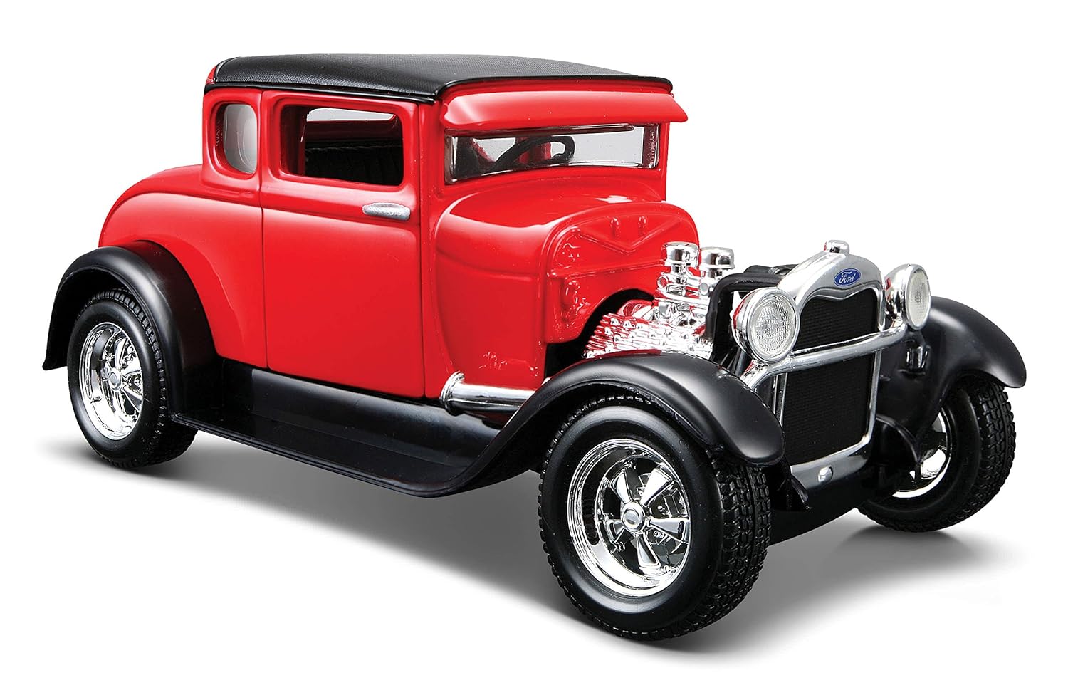 1929 Ford Model A Red 124 Diecast Model Car Toys & Games