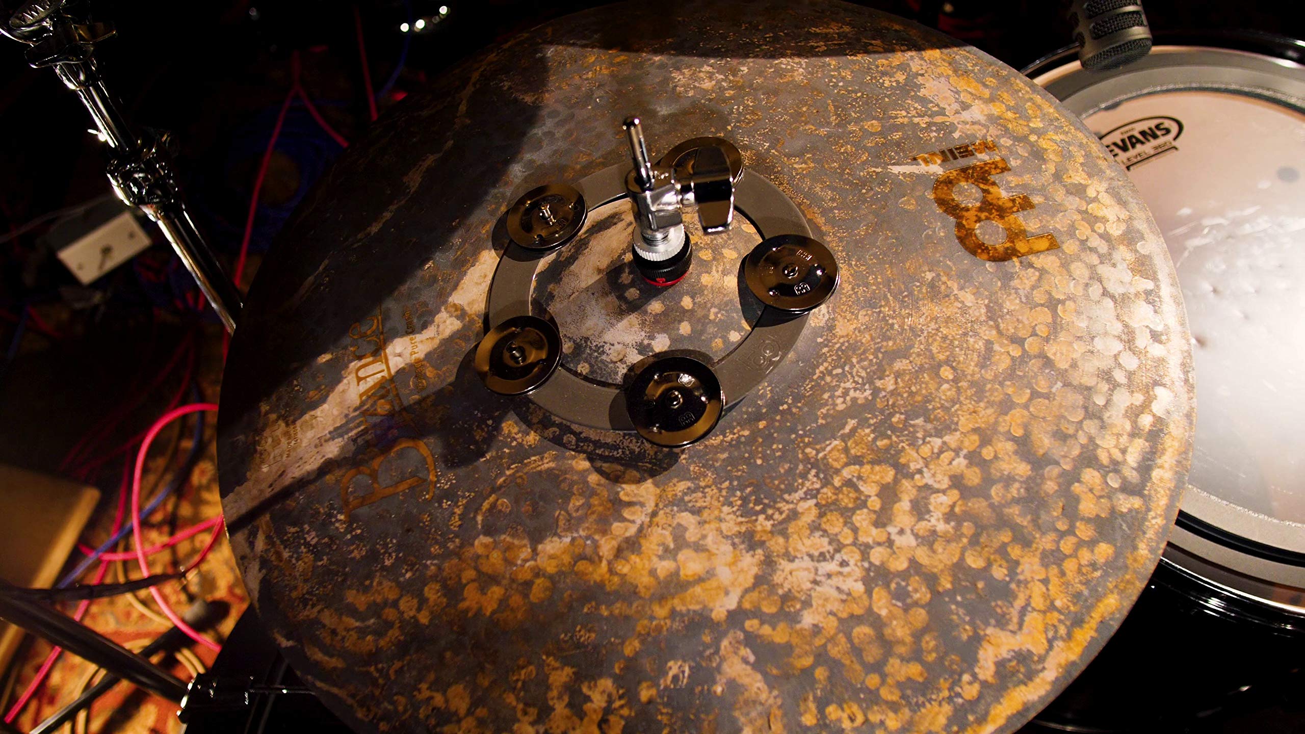 Meinl Cymbals Ching RingSteel Tambourine Jingle Effect for Hihats