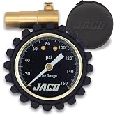 JACO RDX-160 Presta Tire Pressure Gauge for Bikes (10-160 PSI) | Road Bike &amp; BMX Series