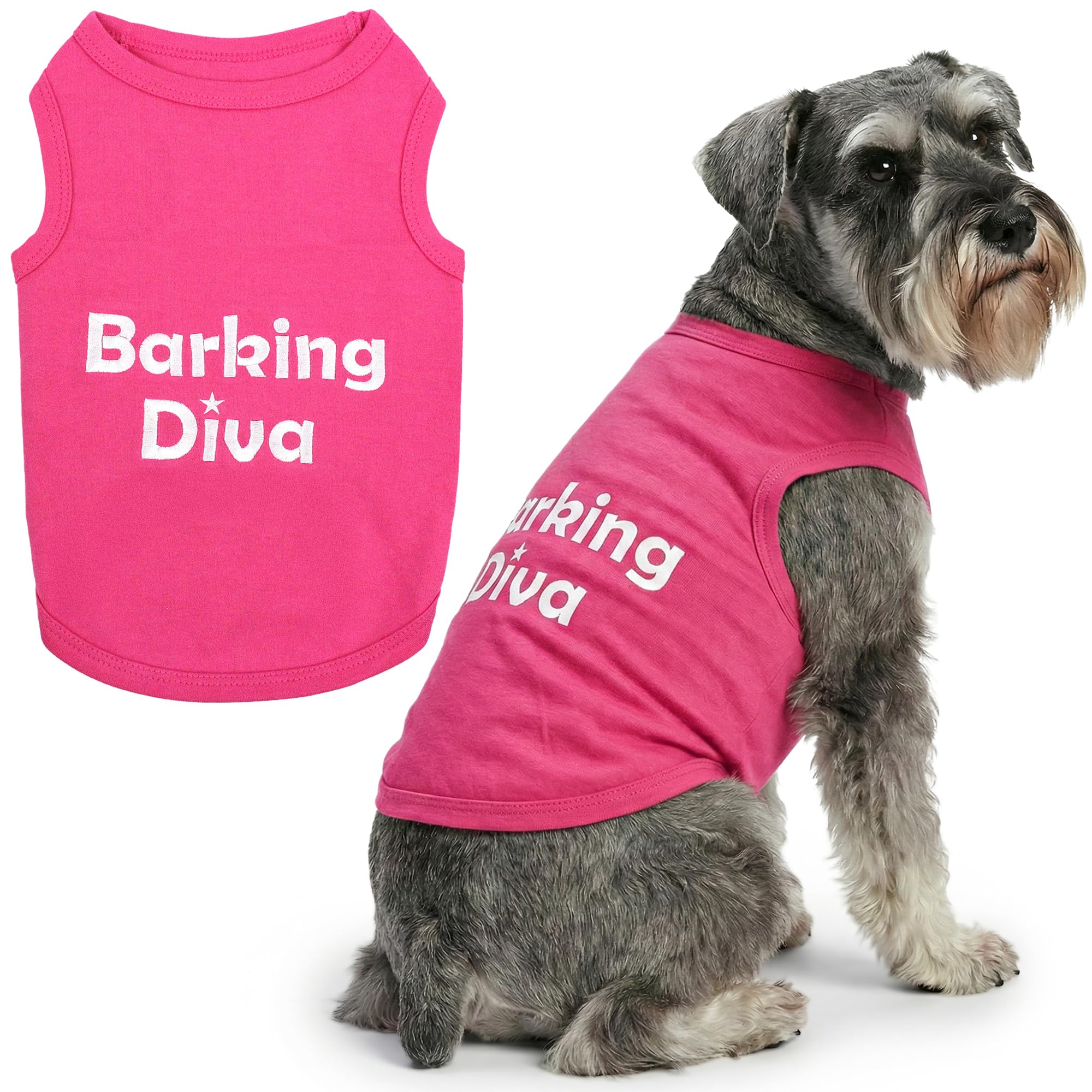 Parisian Pet Barking Diva Dog T-Shirt, XX-Large