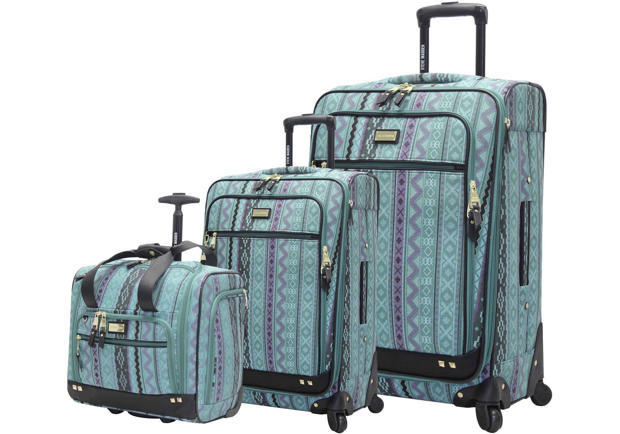 Steve Madden Unisex-Adult (Luggage only) Spinner, Legends Turquoise, One Size