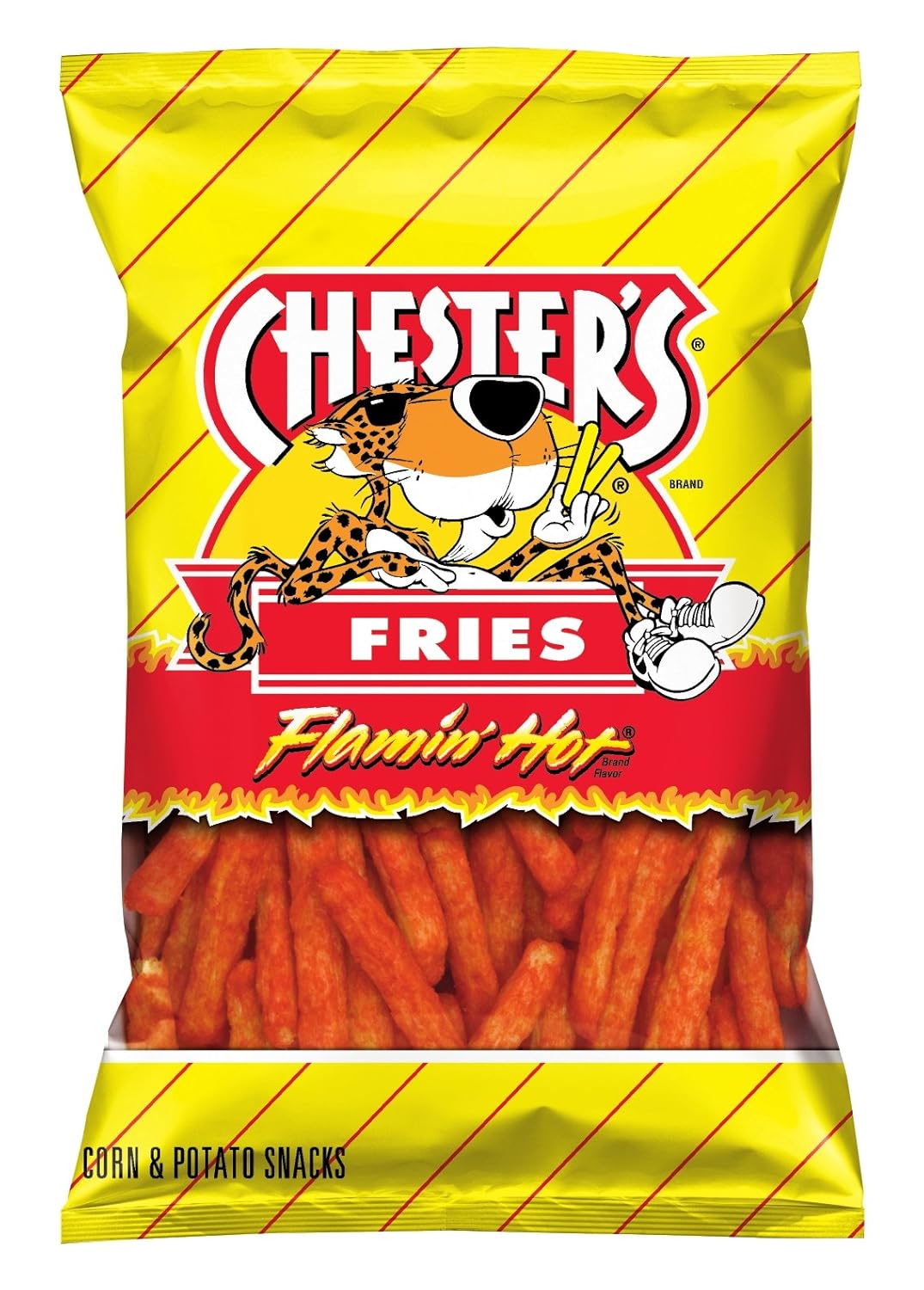 Amazon Com Chester S Hot Fries 2 75 Ounce Pack Of 28