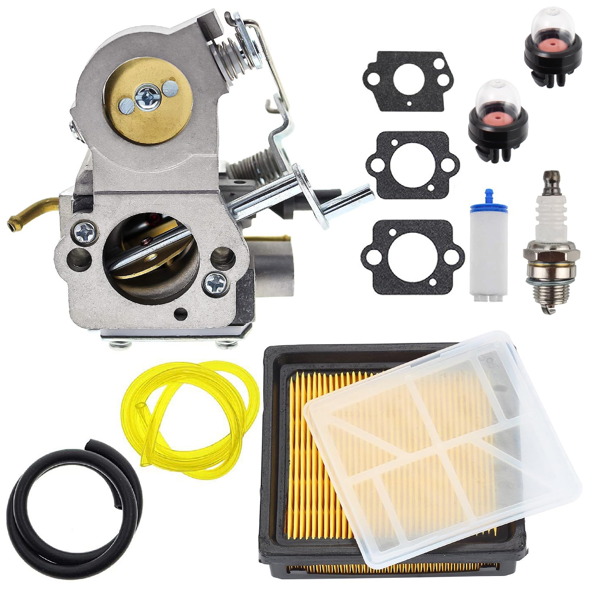 Photo 1 of Hippotech 578243401 Carburetor Replacement for Husqvarna K750 K760 K770 Concrete Cut Off Saw Parts for ZAMA C3-EL53 with Air Filter Gasket Fuel line Kit