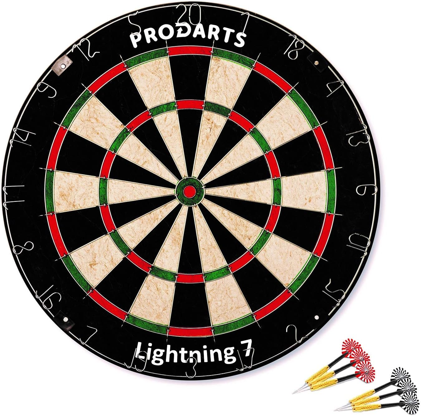 Steeldartscheibe Leightning 7 – Turniermaße