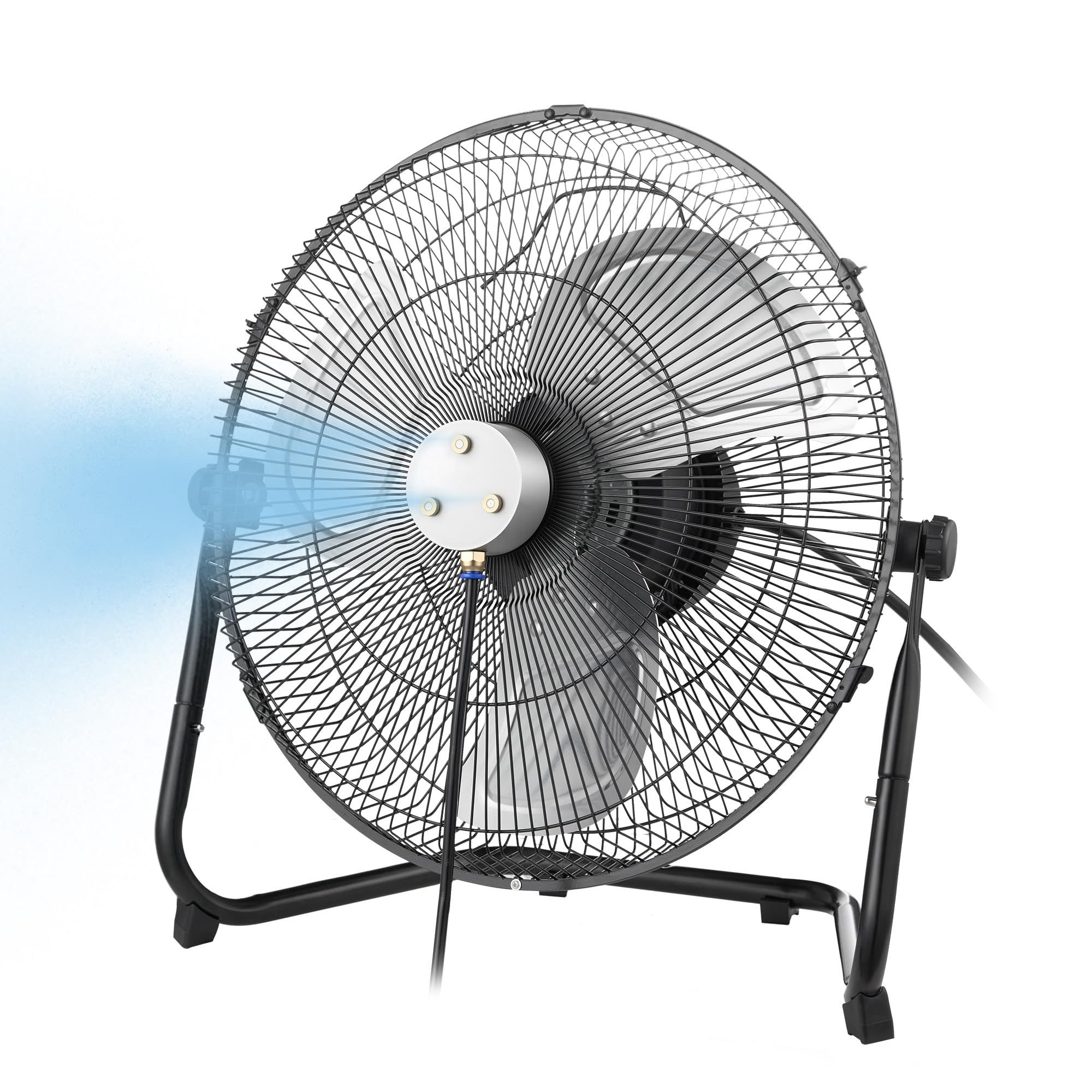 Photo 1 of Windigaga 16" Misting Fan, Magnetic Misting Fans for Outside, Up to 26ft Cooling Mist, 2-in-1 Floor & Wall-Mounted Fan Mister, 3-Speed, 180° Adjustable Tilt, Portable for Patio, Backyard