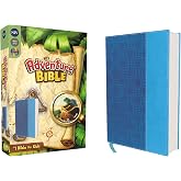 NIV, Adventure Bible, Leathersoft, Blue, Full Color