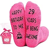 HAPPYPOP Birthday Gift Ideas for Women - Socks for 26 27 28 29 30 Year Olds Women