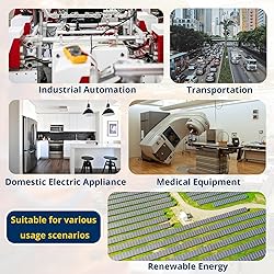 YQSIYU SSR-15DA Solid State Relay DC to AC, Input