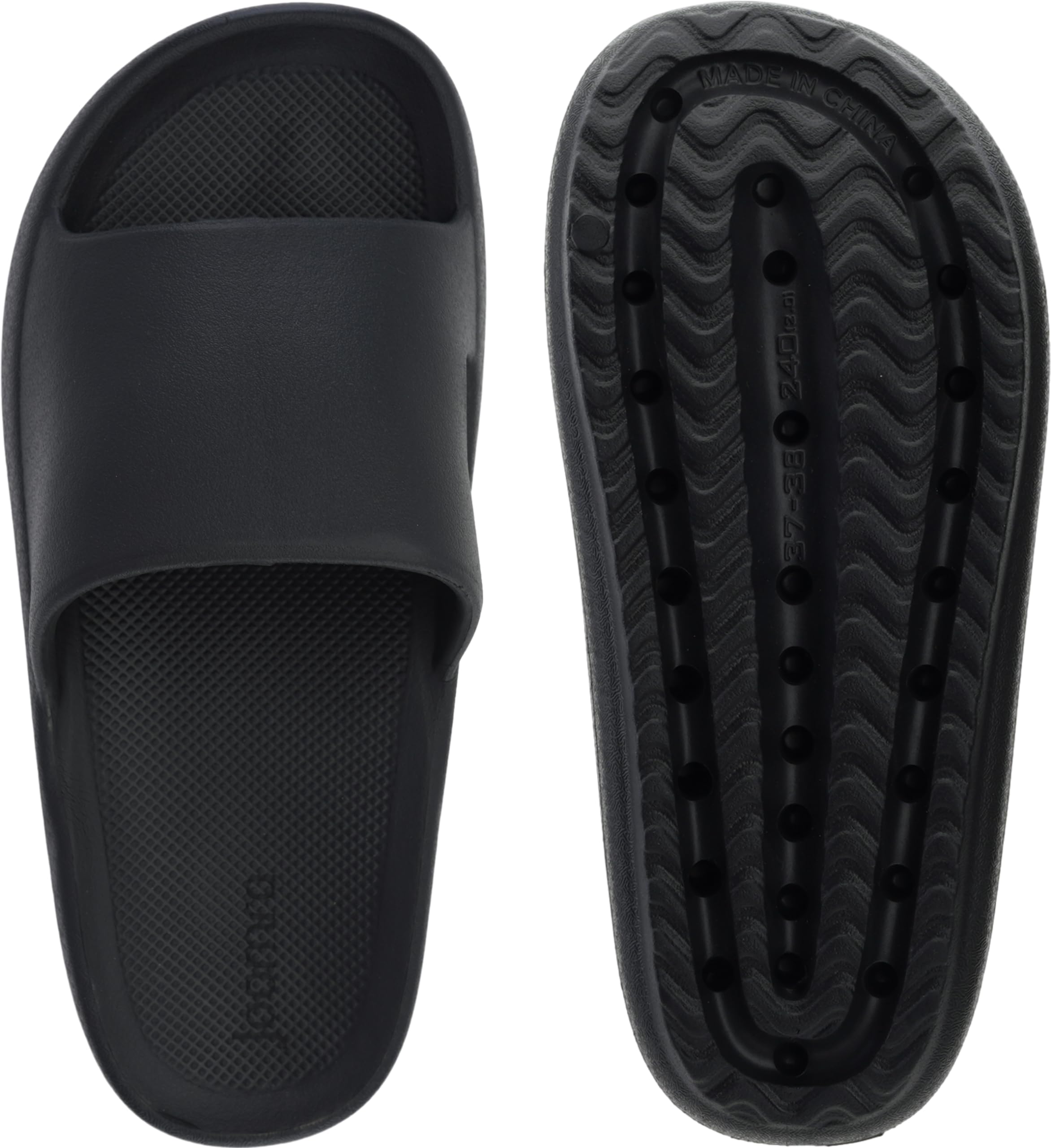 Joomra Arch Support Slides for Women and Men Recovery Sandals Plantar Fasciitis Slippers | Pain Relief Cushion Thick Sole
